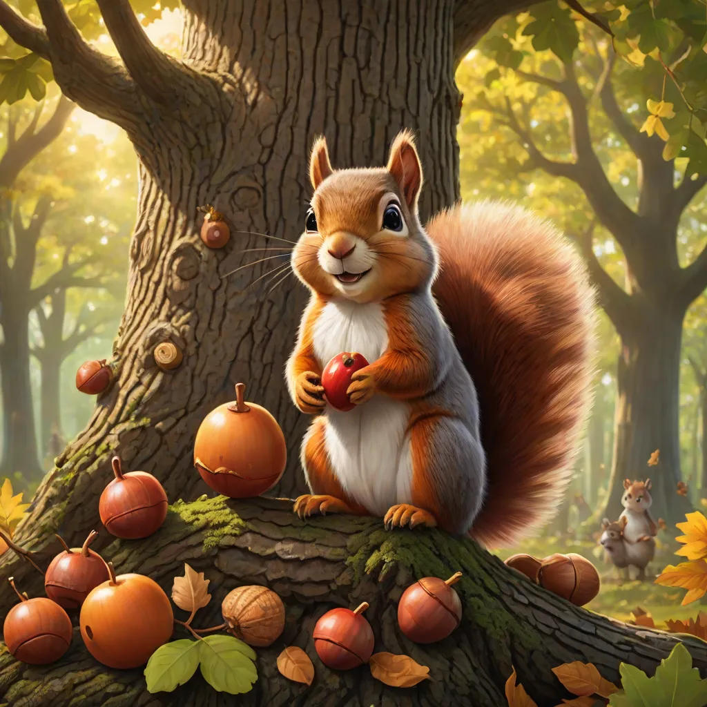 The Brave Little Squirrel