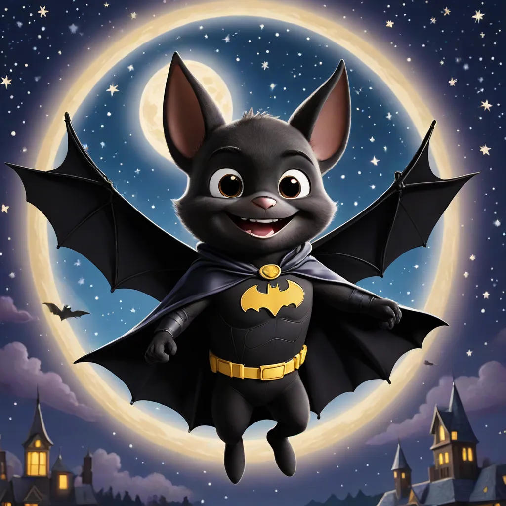 Brave Little Bats and the Halloween Night