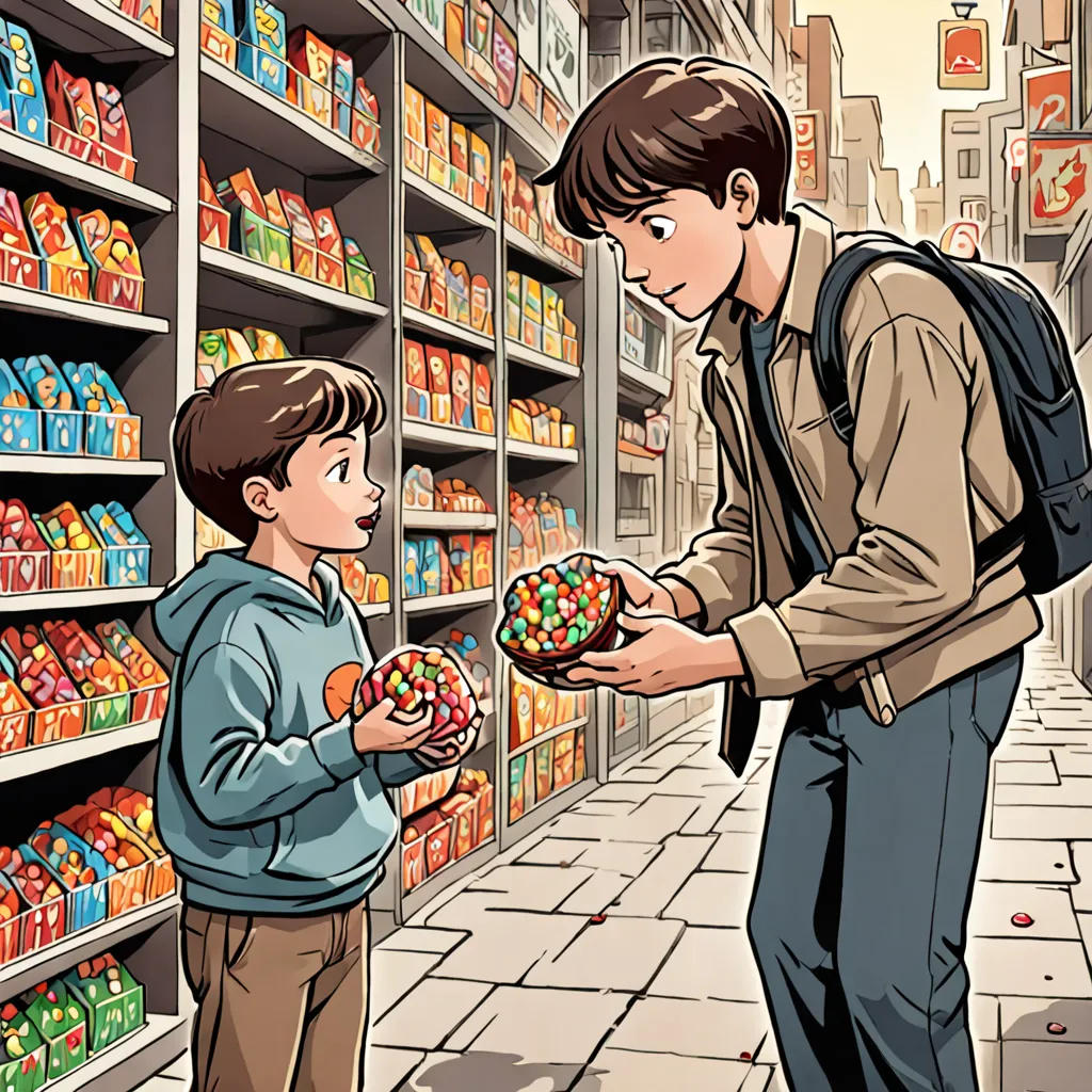 The Candy Seller's Deception