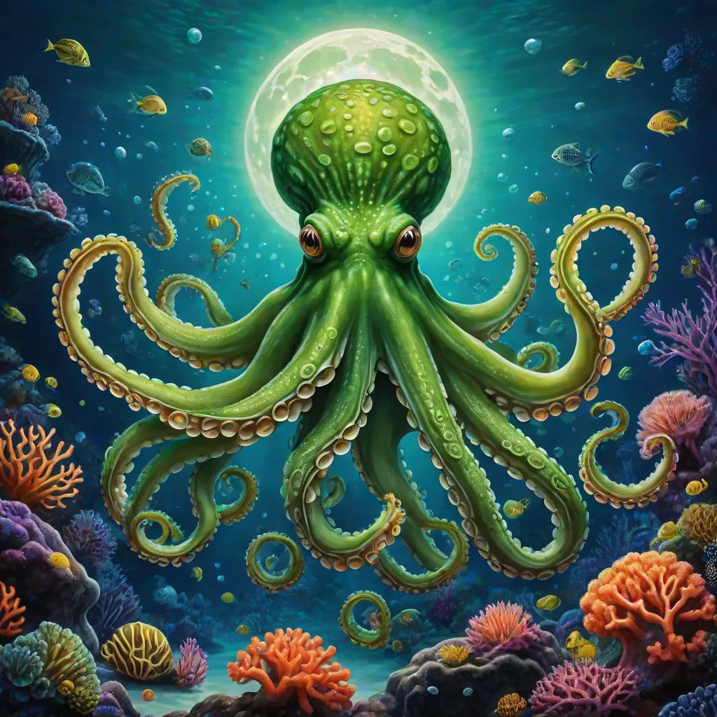 The Legend of the Green Dancing Octopus