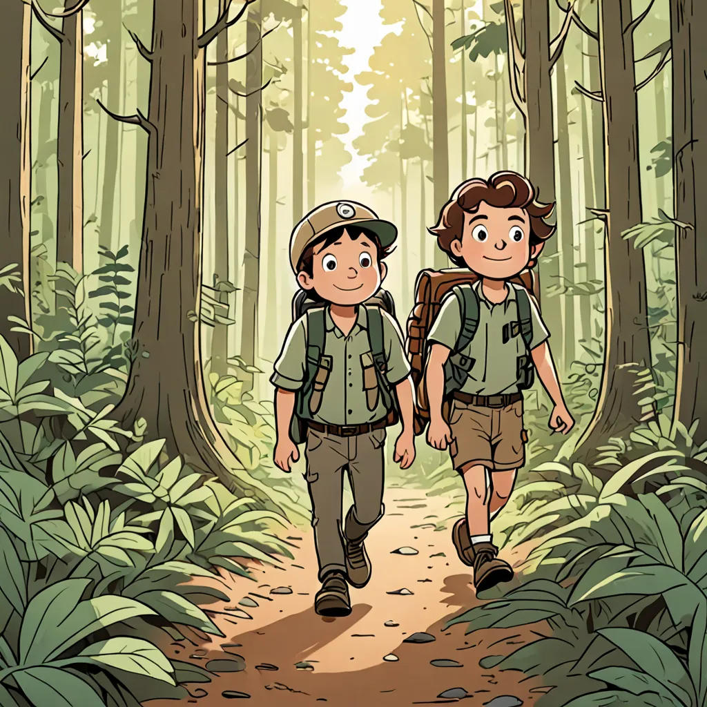 The Brave Bear and the Lost Parrot