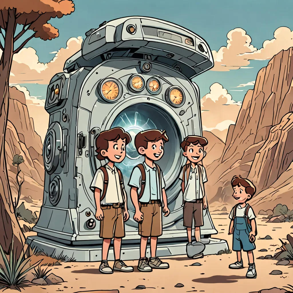 The Time Travel Adventures of Léo and Mia