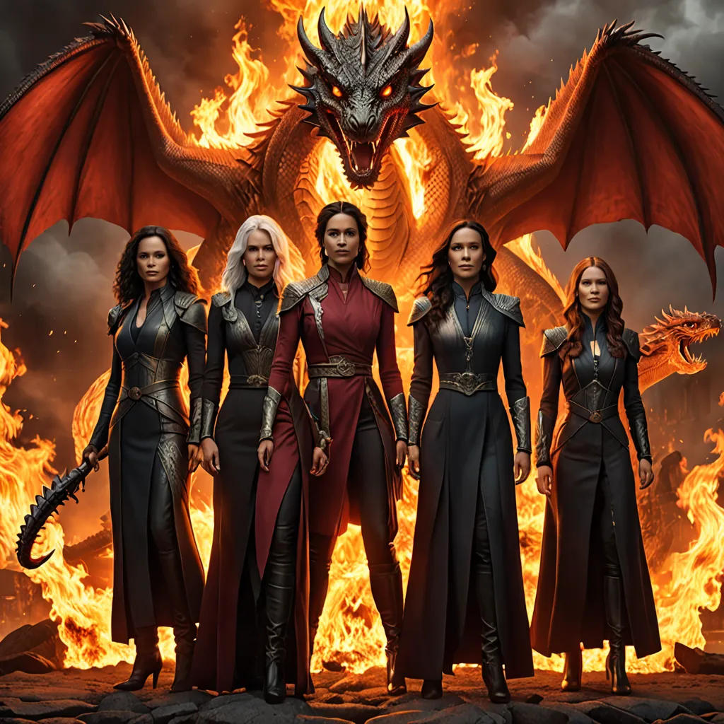 The Four Dragon Queens