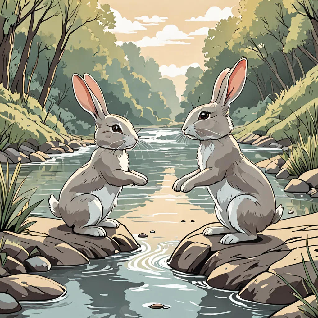 The Brave Rabbit Twins