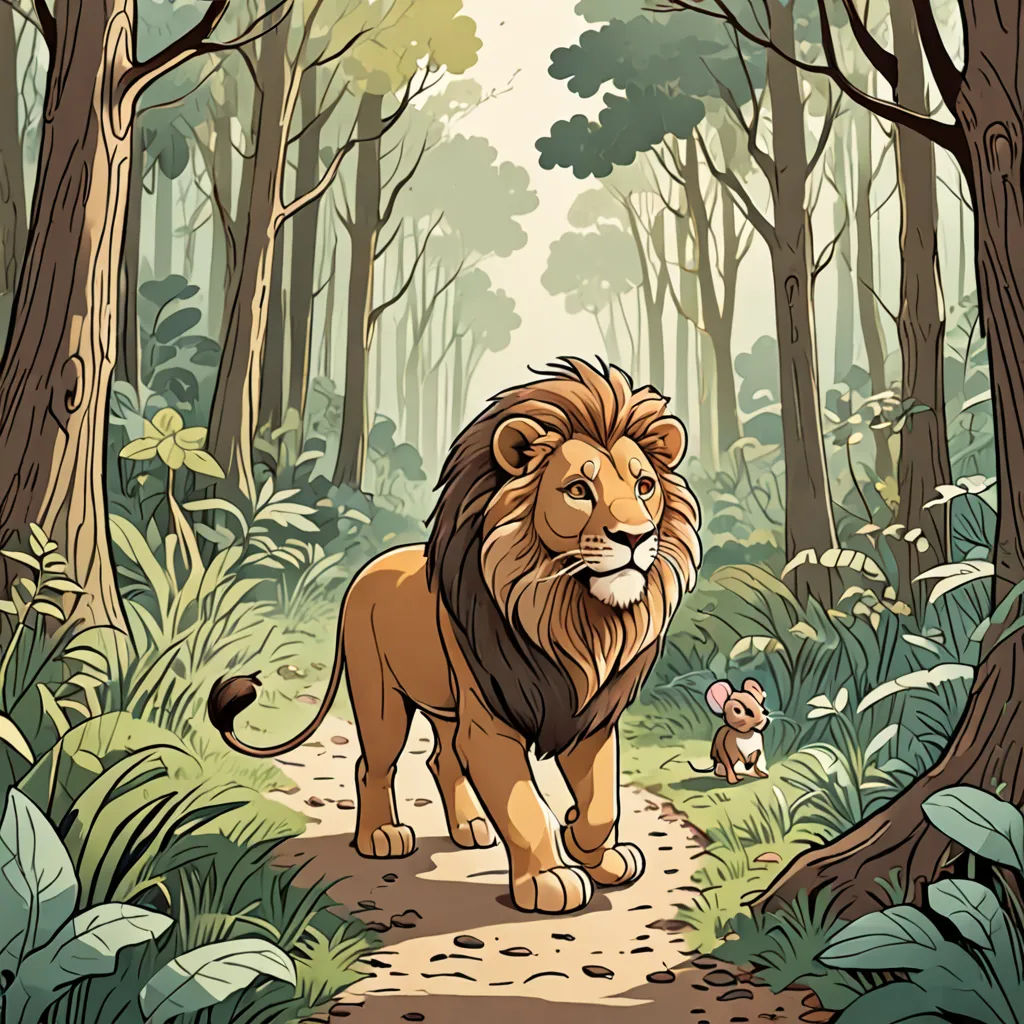 The Lion and the Mouse | Story.com
