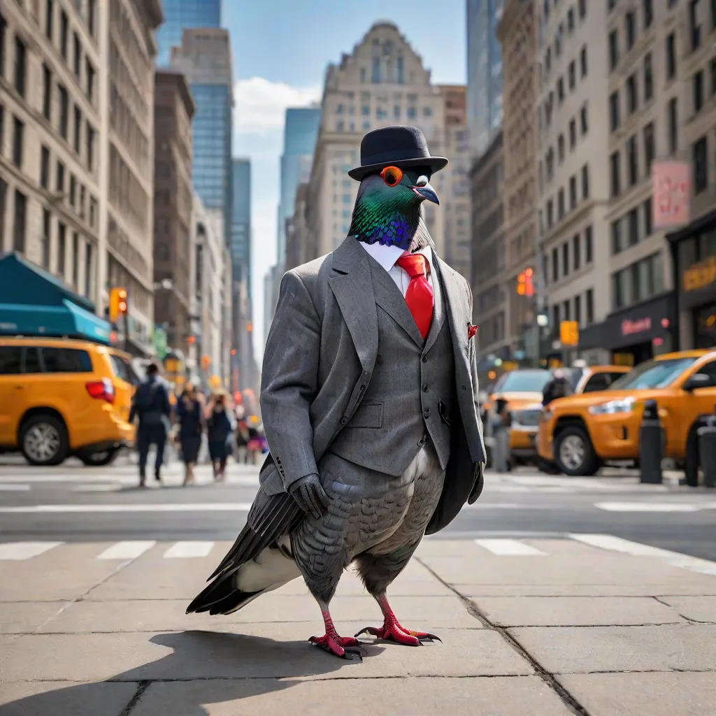 Pigeon with a Purpose