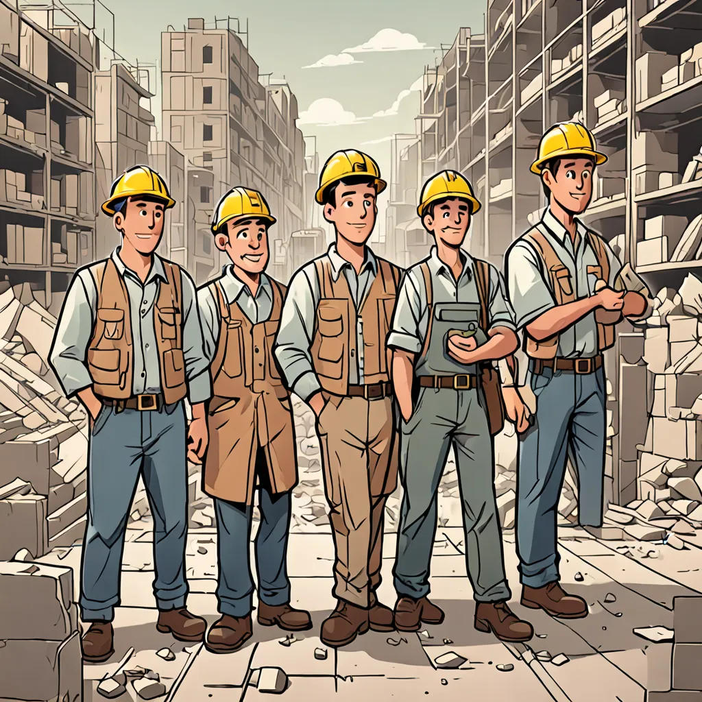 Maxwell and His Construction Crew