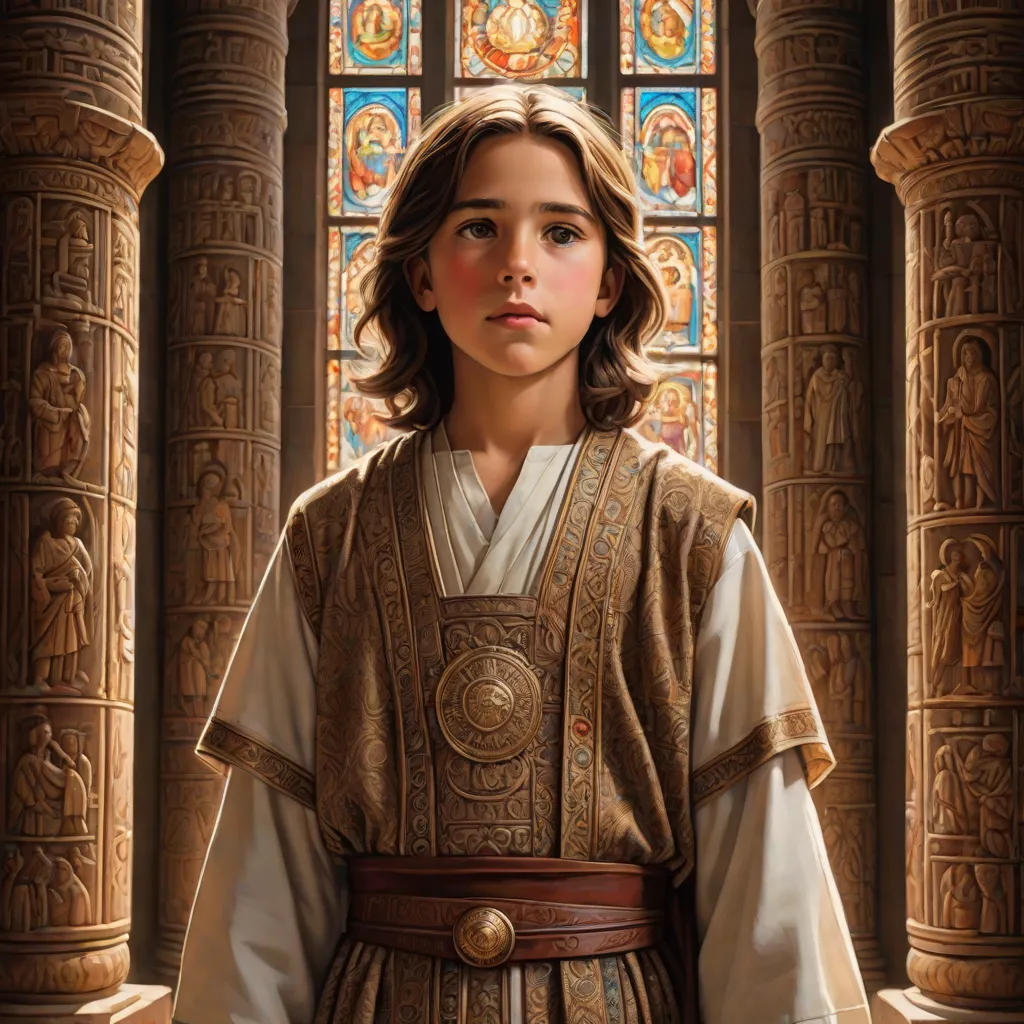 The Boy in the Temple