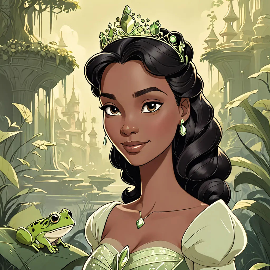 El cuento de la princesa Tiana y el sapo