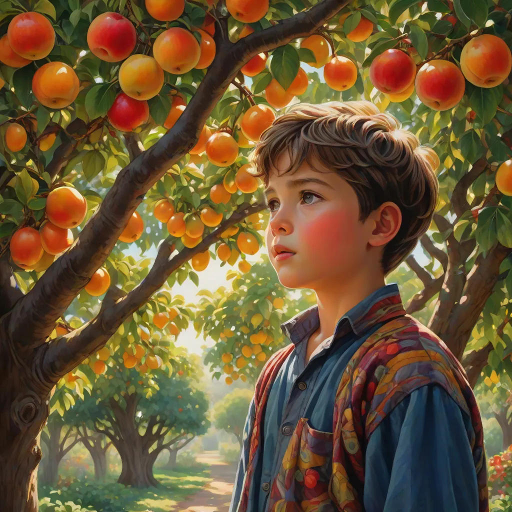 The Hungry Boy and the Magical Tree