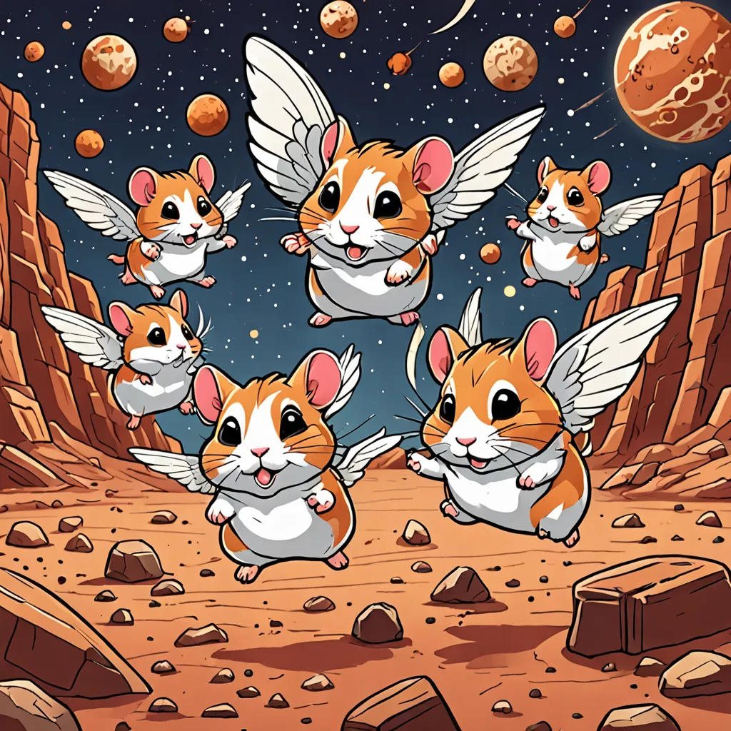 The Flying Hamsters of Mars