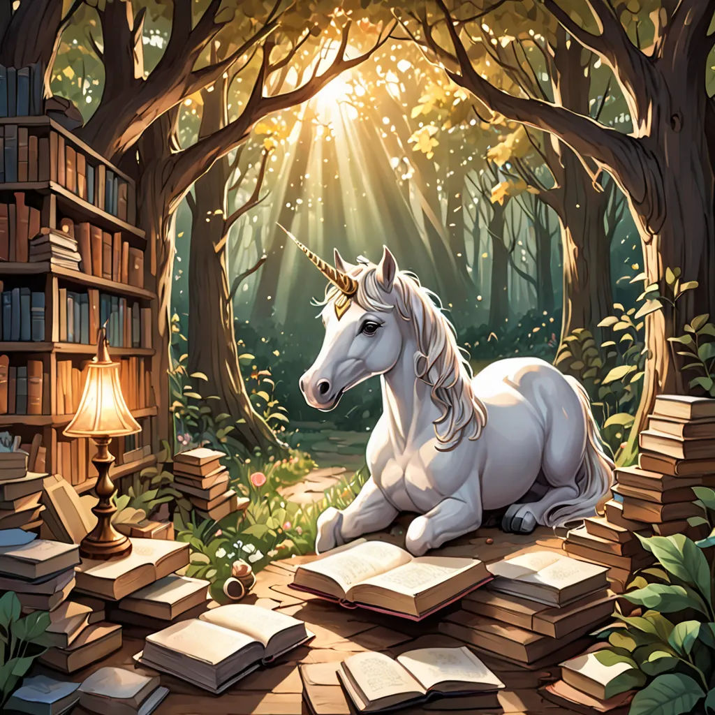 She spent her days immersed in books and her nights lost in painting. The tranquility and solitude rejuvenated her spirit, making her feel more at peace than ever before.
