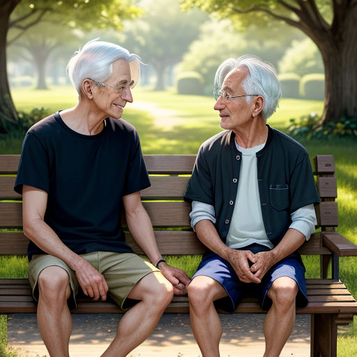 The Old Man and the Young Boy