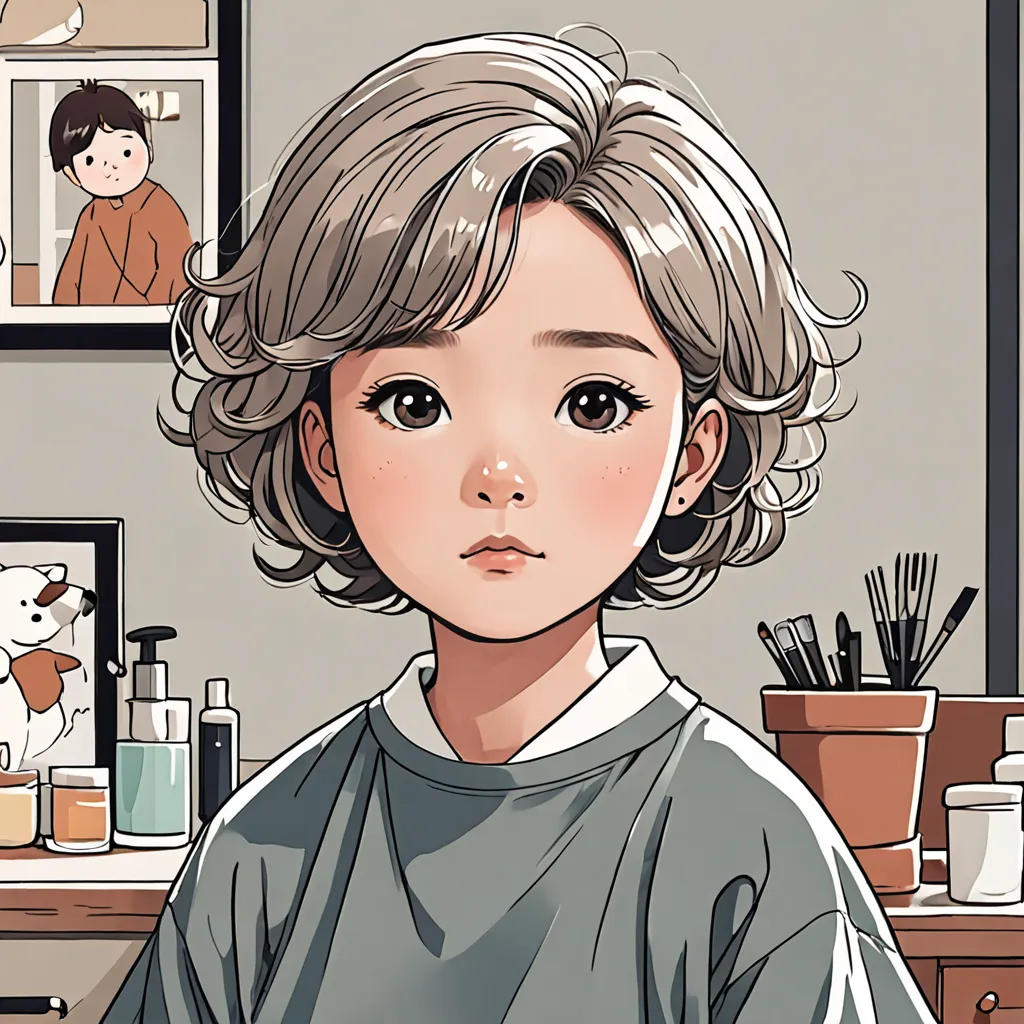 Puchu's First Haircut
