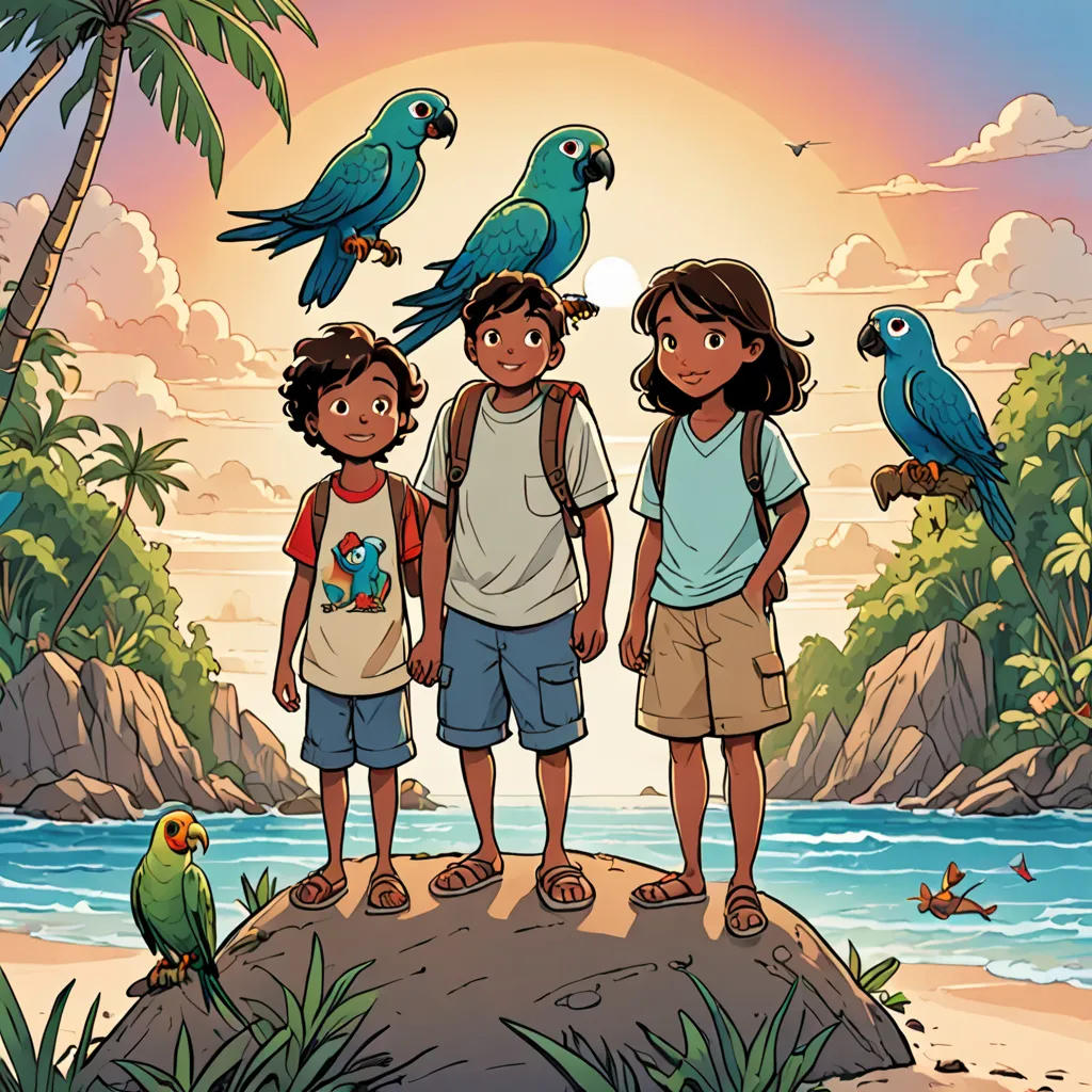 The Hidden Treasure of Rainbow Island