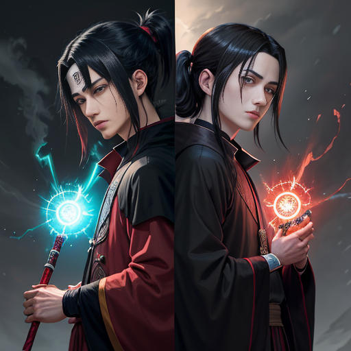 Itachi and Harry's Showdown
