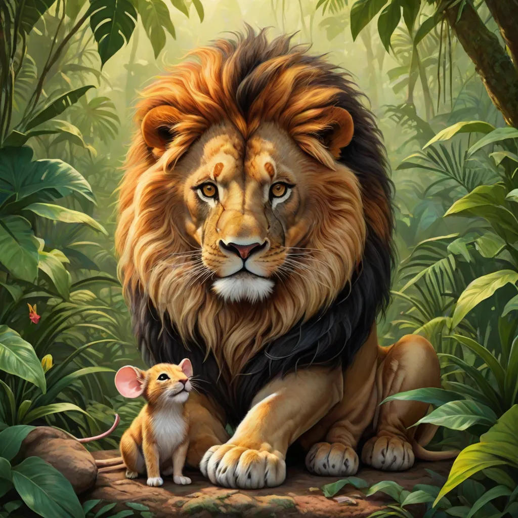 The Lion and the Mouse