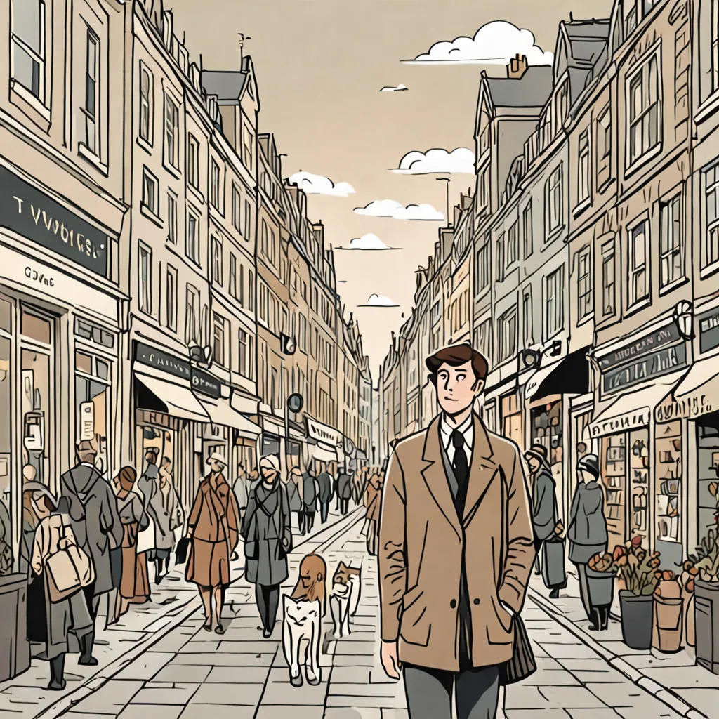 The London Adventure of Two Cats