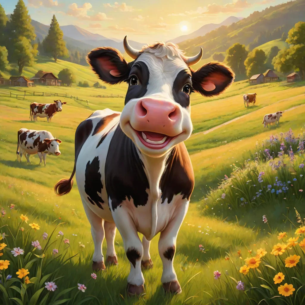 Clarabelle the Anxious Cow