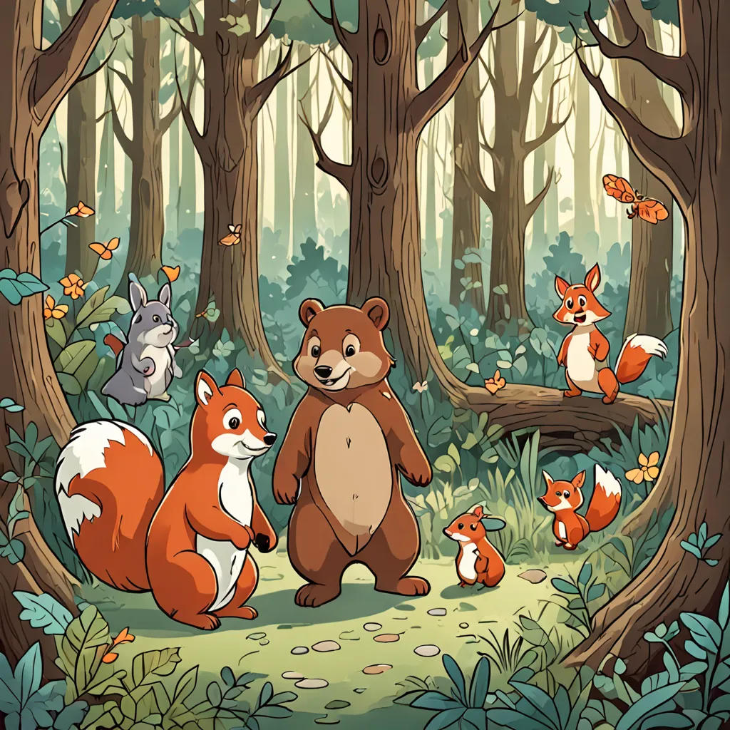 El Bosque Encantado de los Amigos Animales