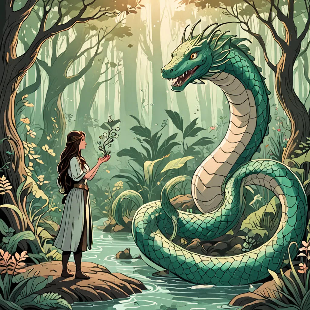 The Enmity of the Serpent and the Mermaid