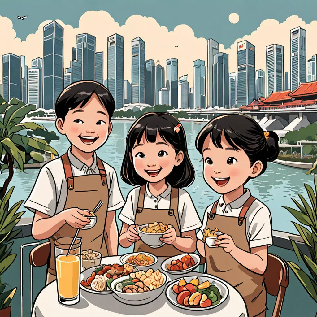 The Twins' Singapore Adventure