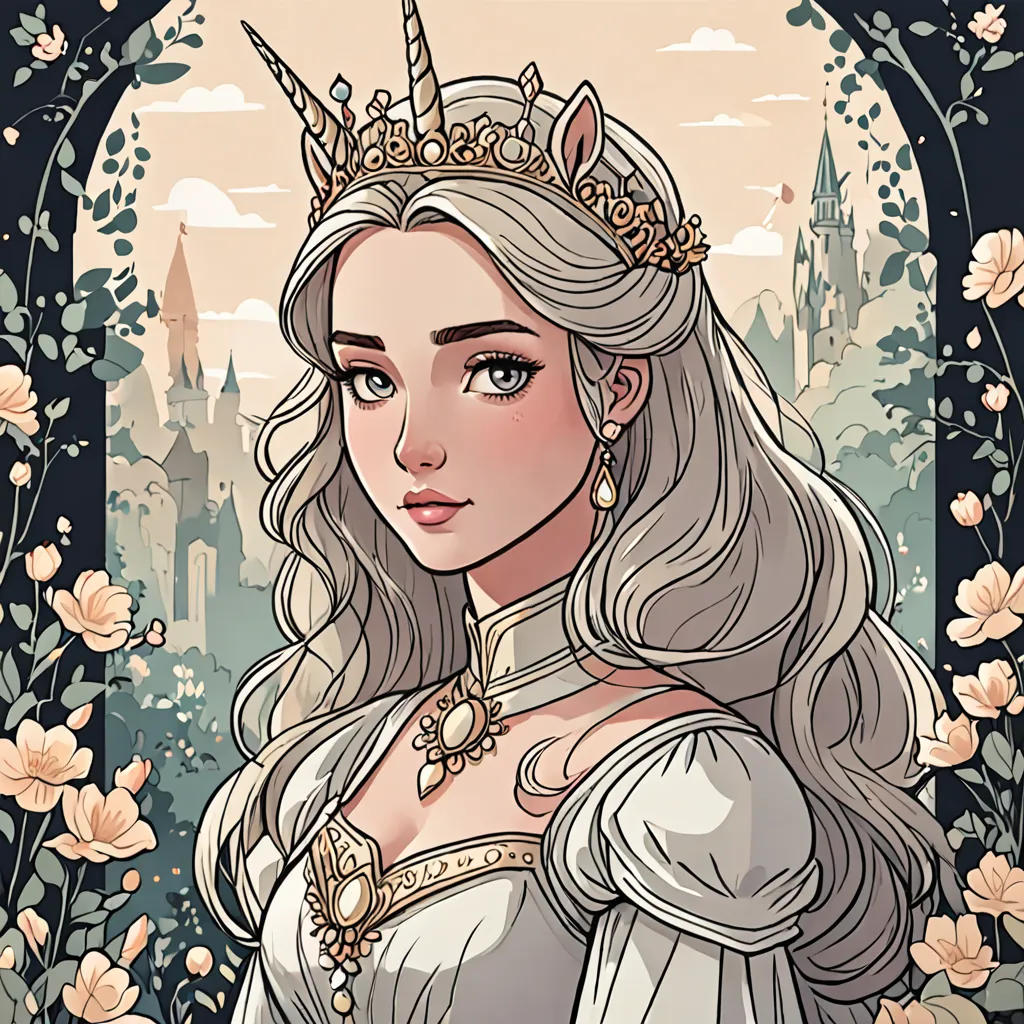 A Princesa Julia e o Unicórnio Perdido na Floresta Encantada