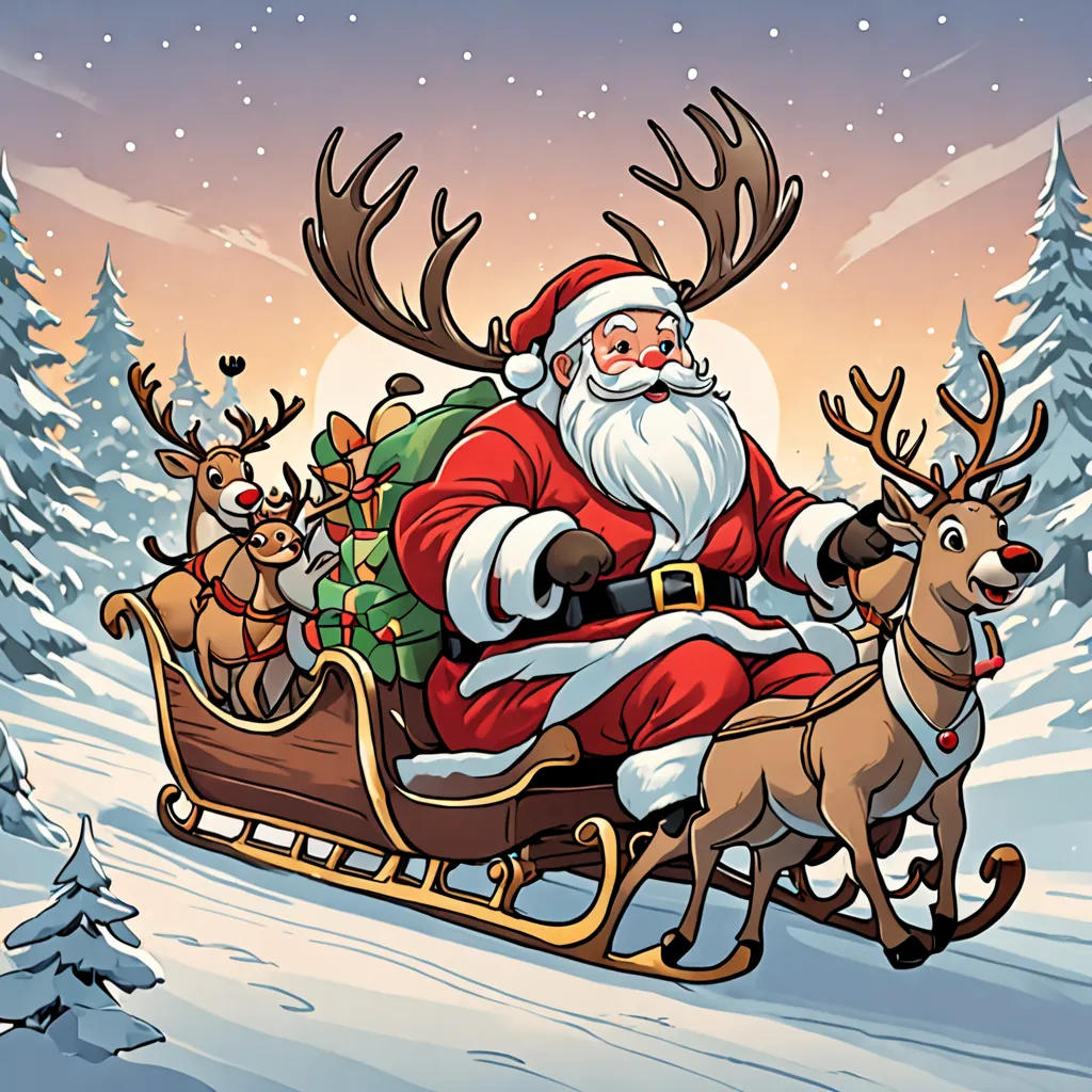 The Tiny Santa's Big Adventure