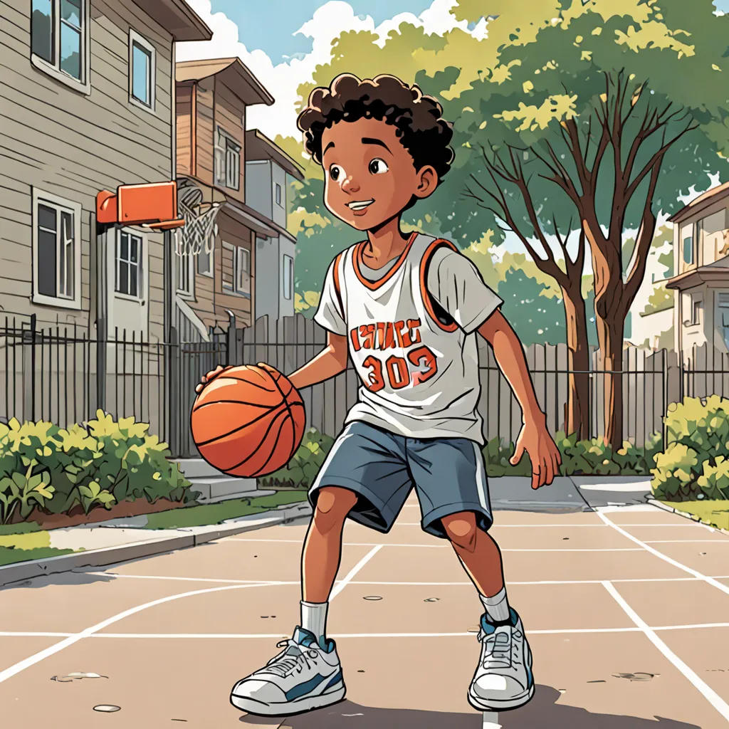 Bounce To The Top: Elijah's Basketball Journey
