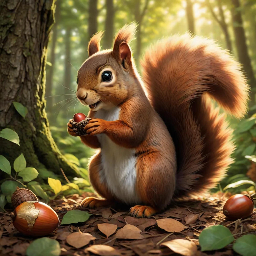 The Honest Little Squirrel