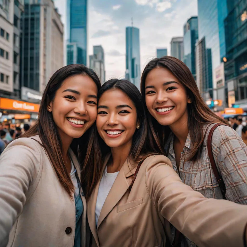A Selfie with a Stranger
