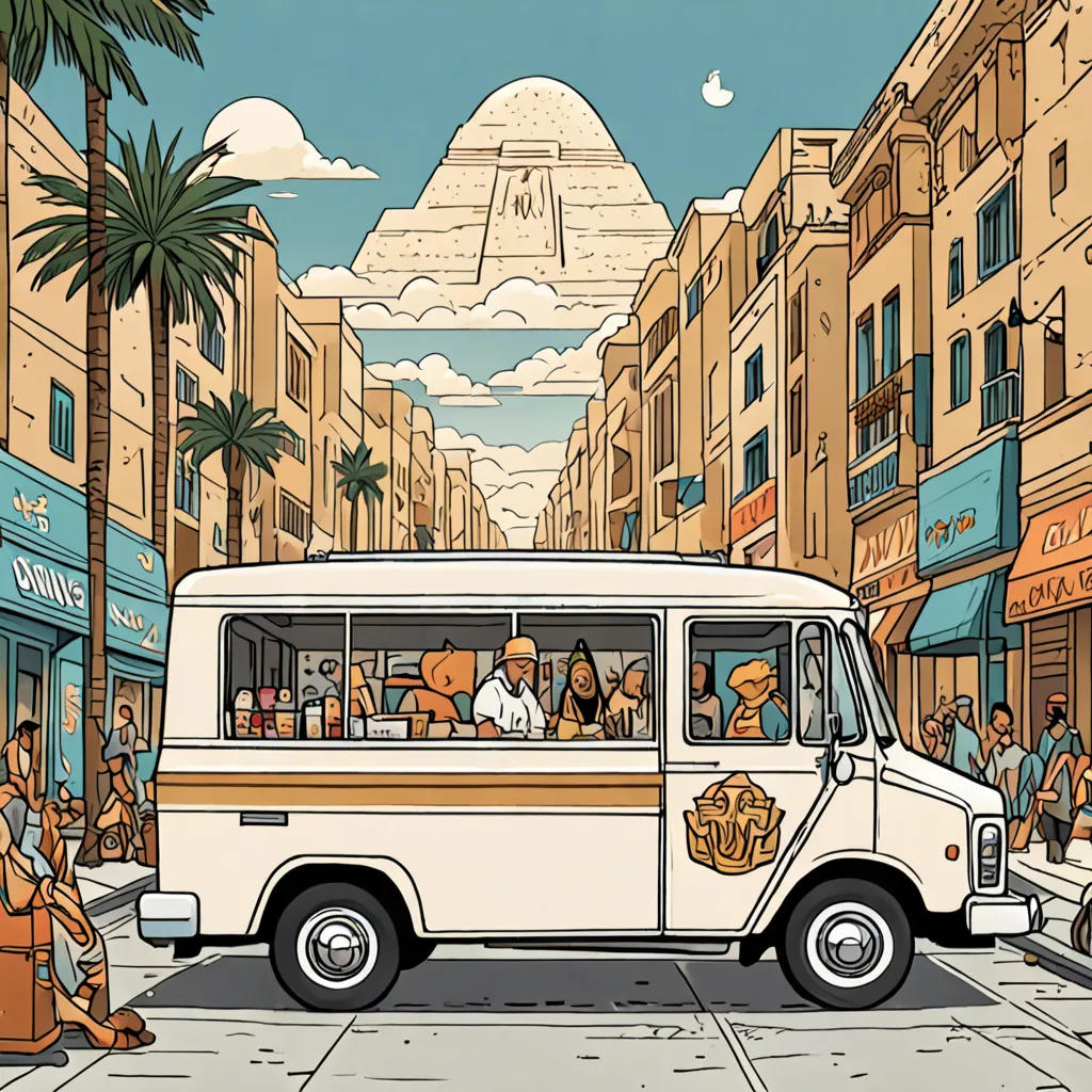 King Tut and the Ice Cream Truck