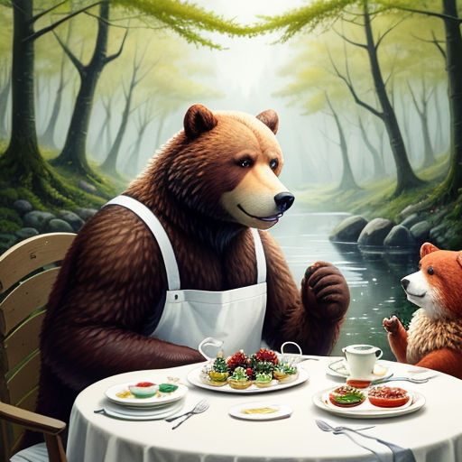 Kuma-san's Tea Party: A Day with the Forest Friends