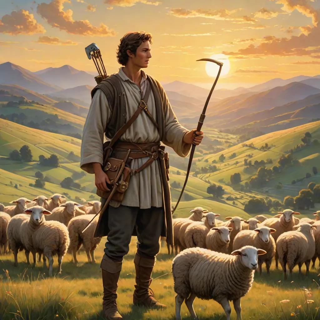 David the Brave Shepherd