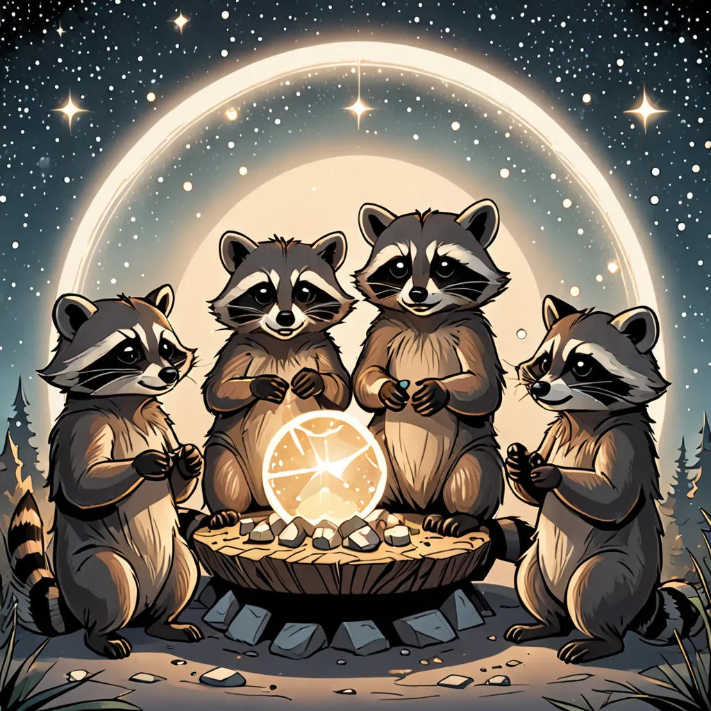The Legend of the Radiant Raccoon Tribe