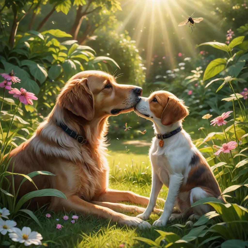 A Love Story of a Mosquito and a Dog