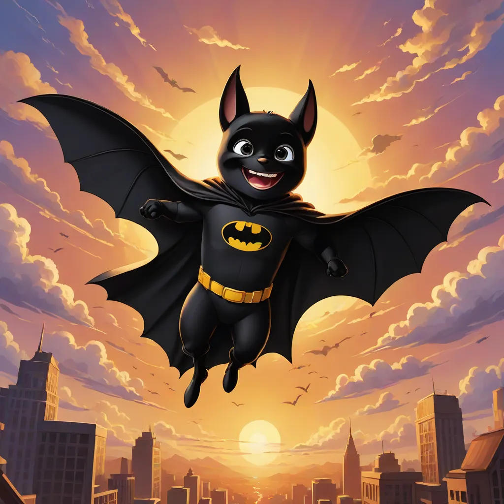 Brave Little Bats and the Halloween Night