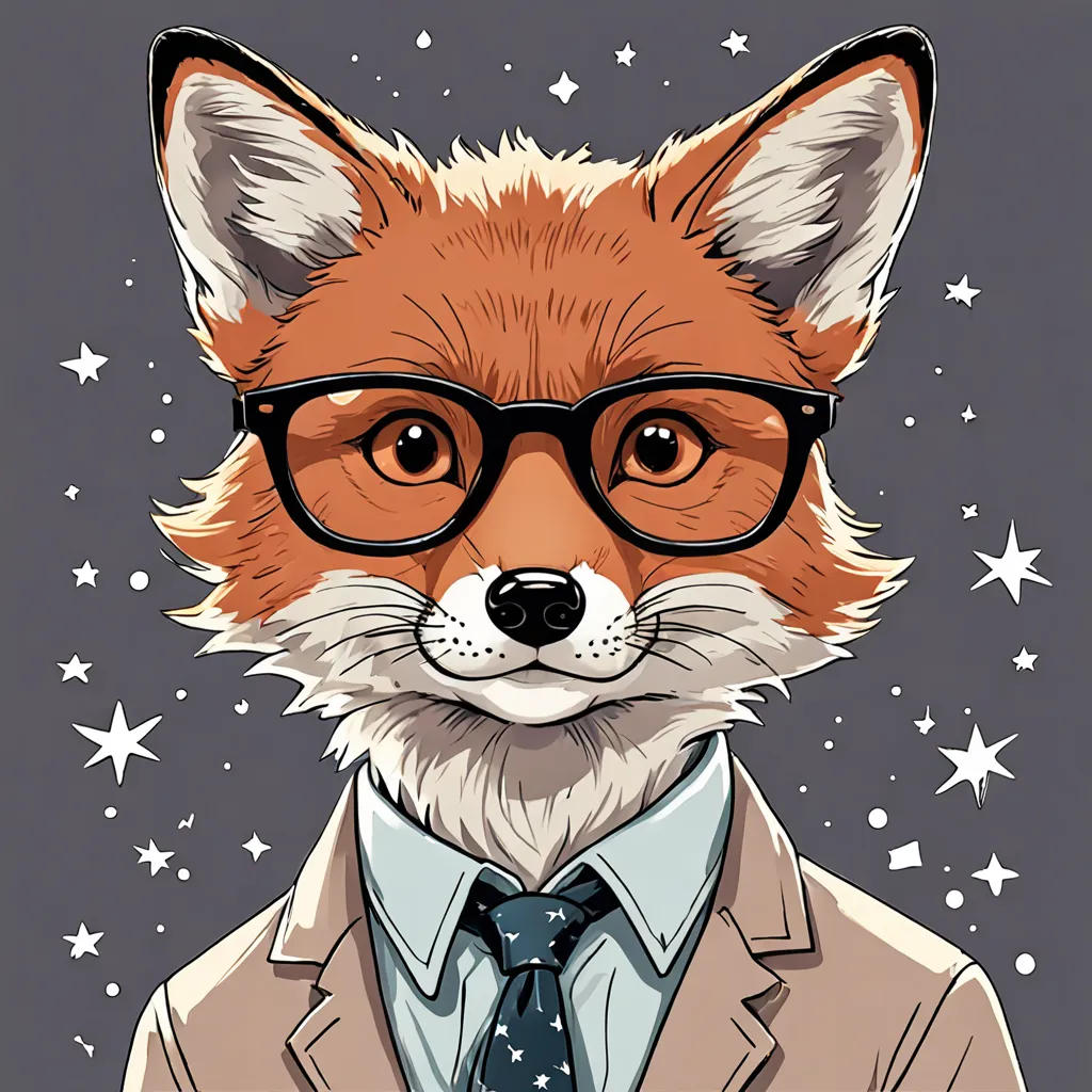 The Clever Fox and the Magical Glasses