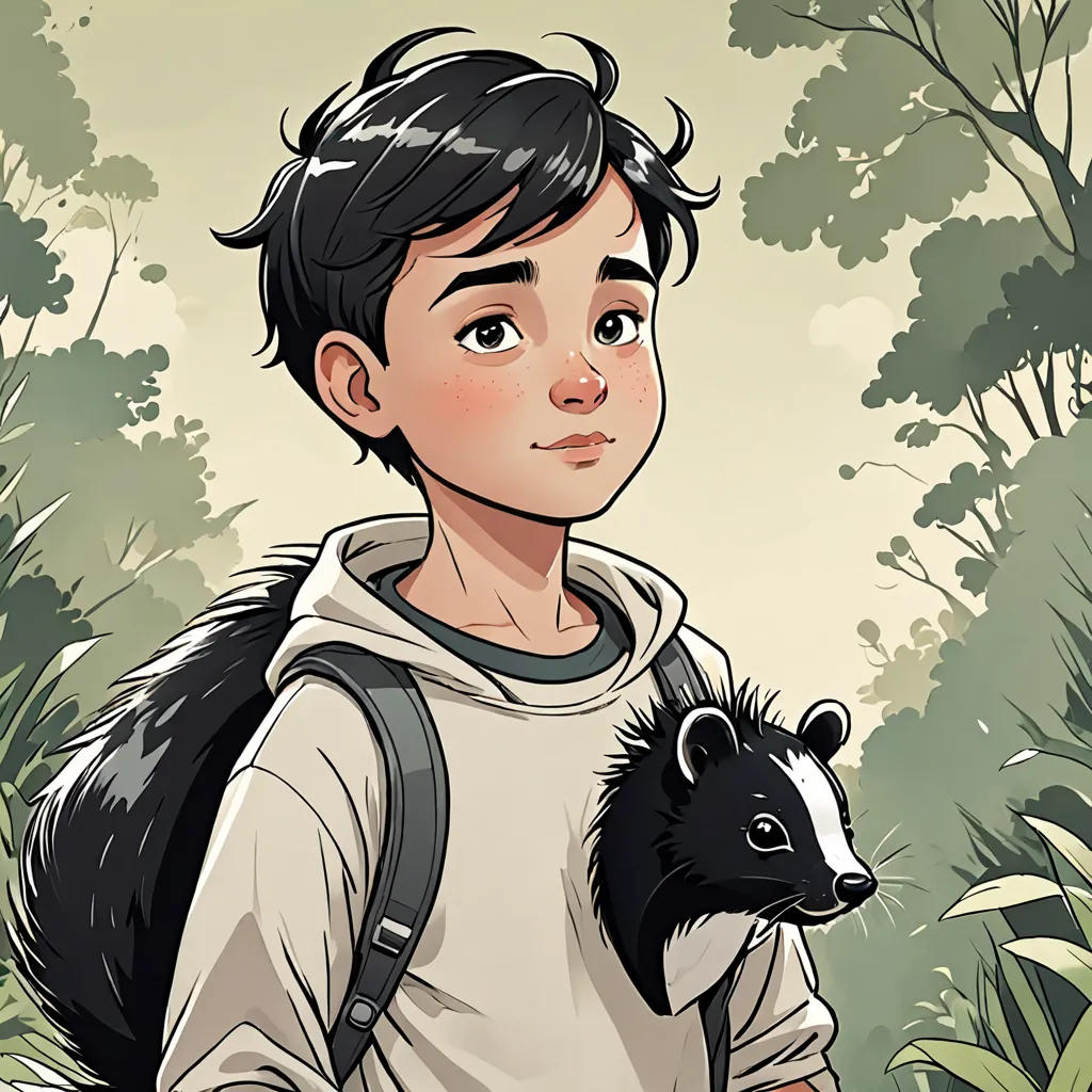 The Stinky Skunk Boy