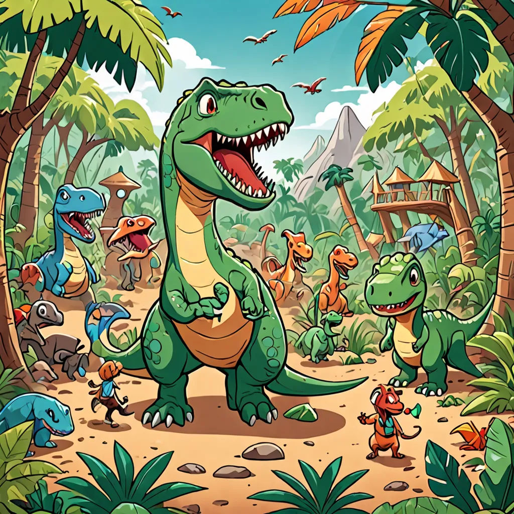 Dino's adventure was now the talk of the playground. His journey was a testament to the fact that size does not define courage and perseverance.