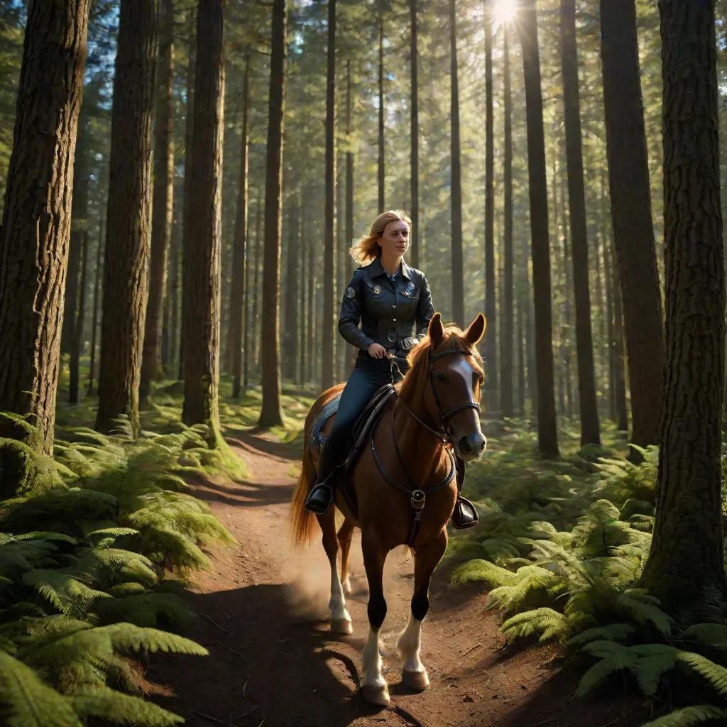 Lucy and Patches' Woodland Adventure
