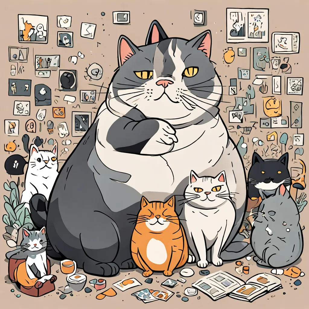 Skrat the Fat Cat's New Friends