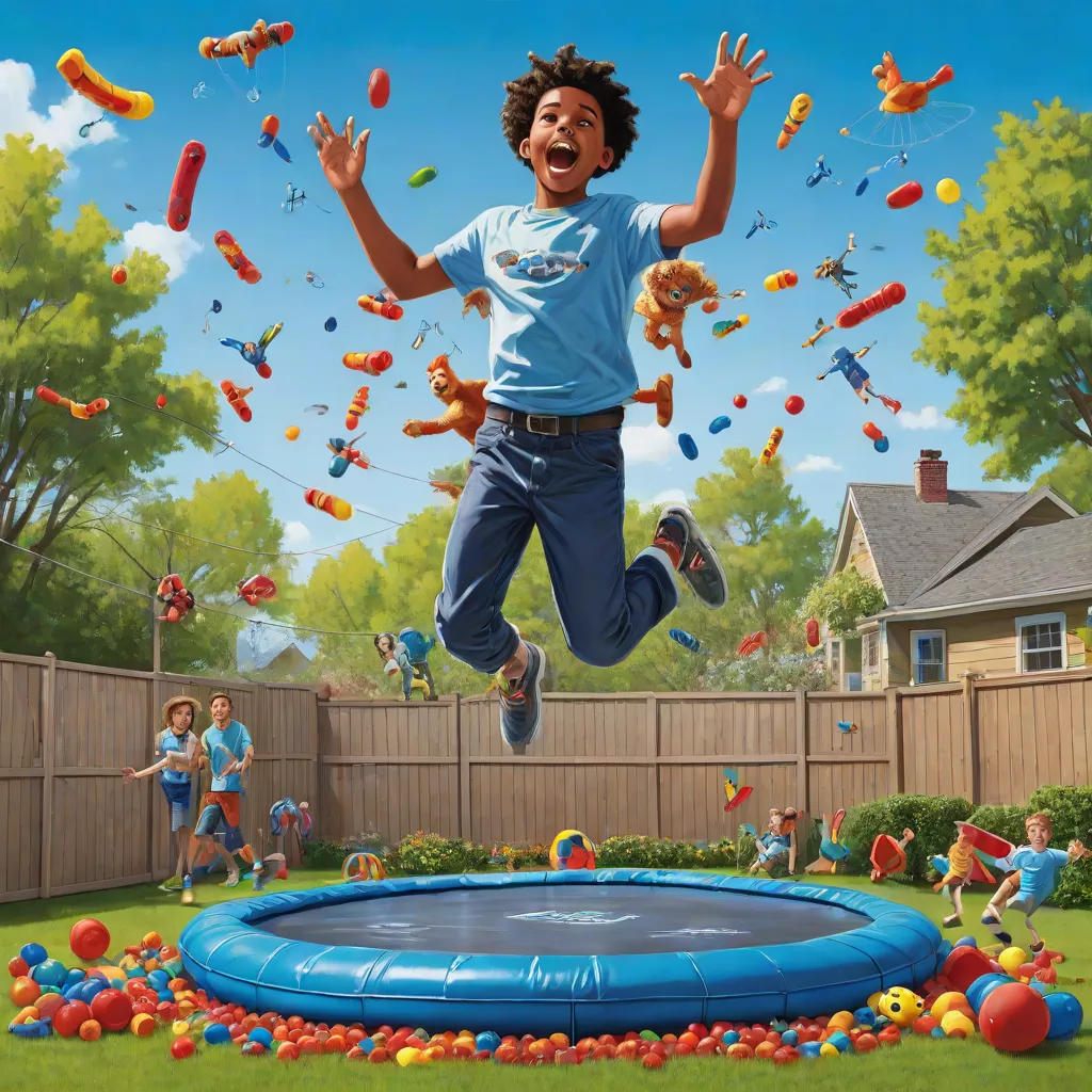 Trampoline Takedown