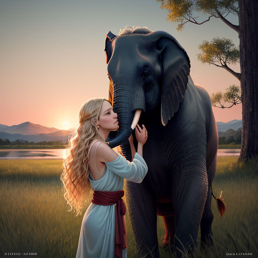 Love Knows No Boundaries Elephant Art
