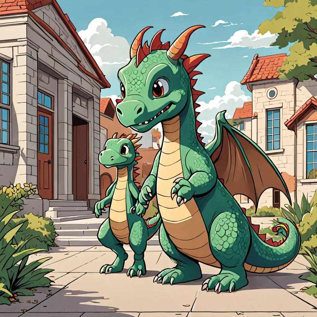 The Little Dragon and the Bully