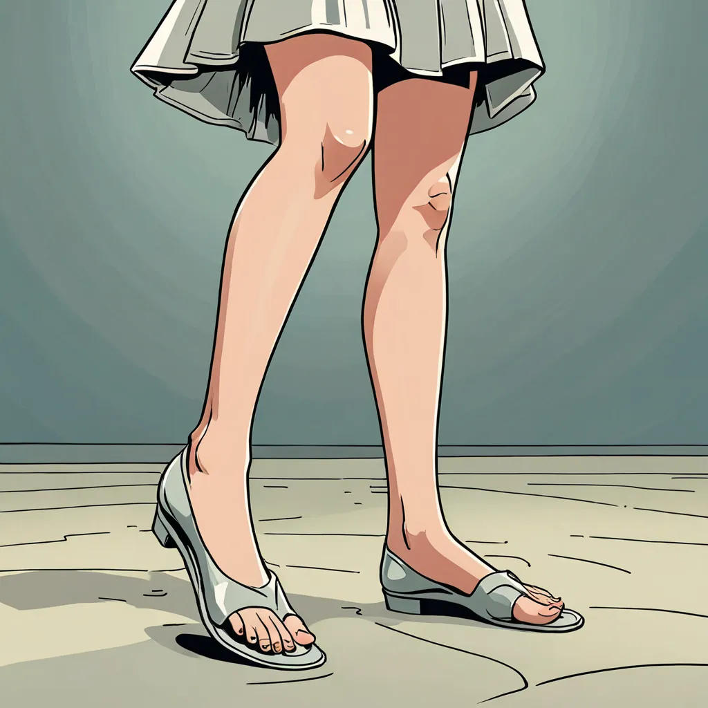 The Big Footed Tease