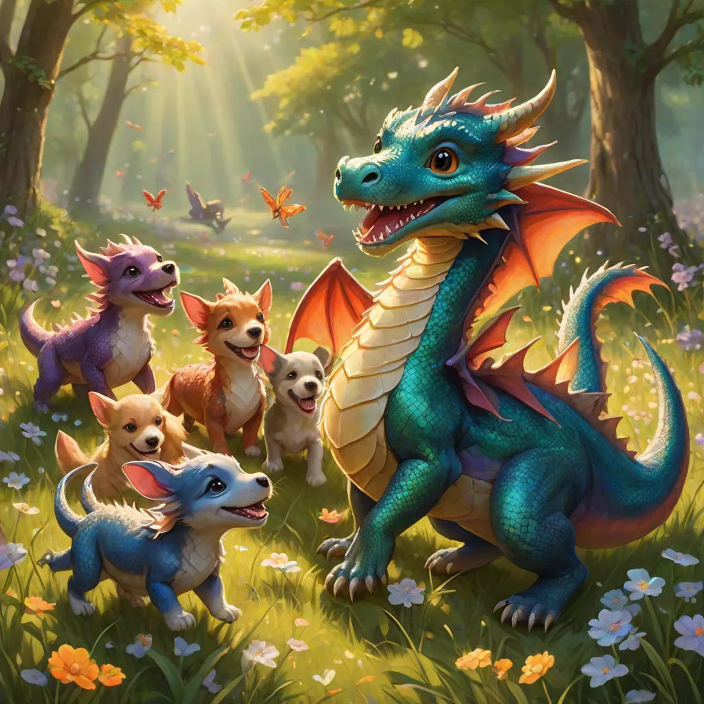 The Dragon Who Wanted to Be a Puppy