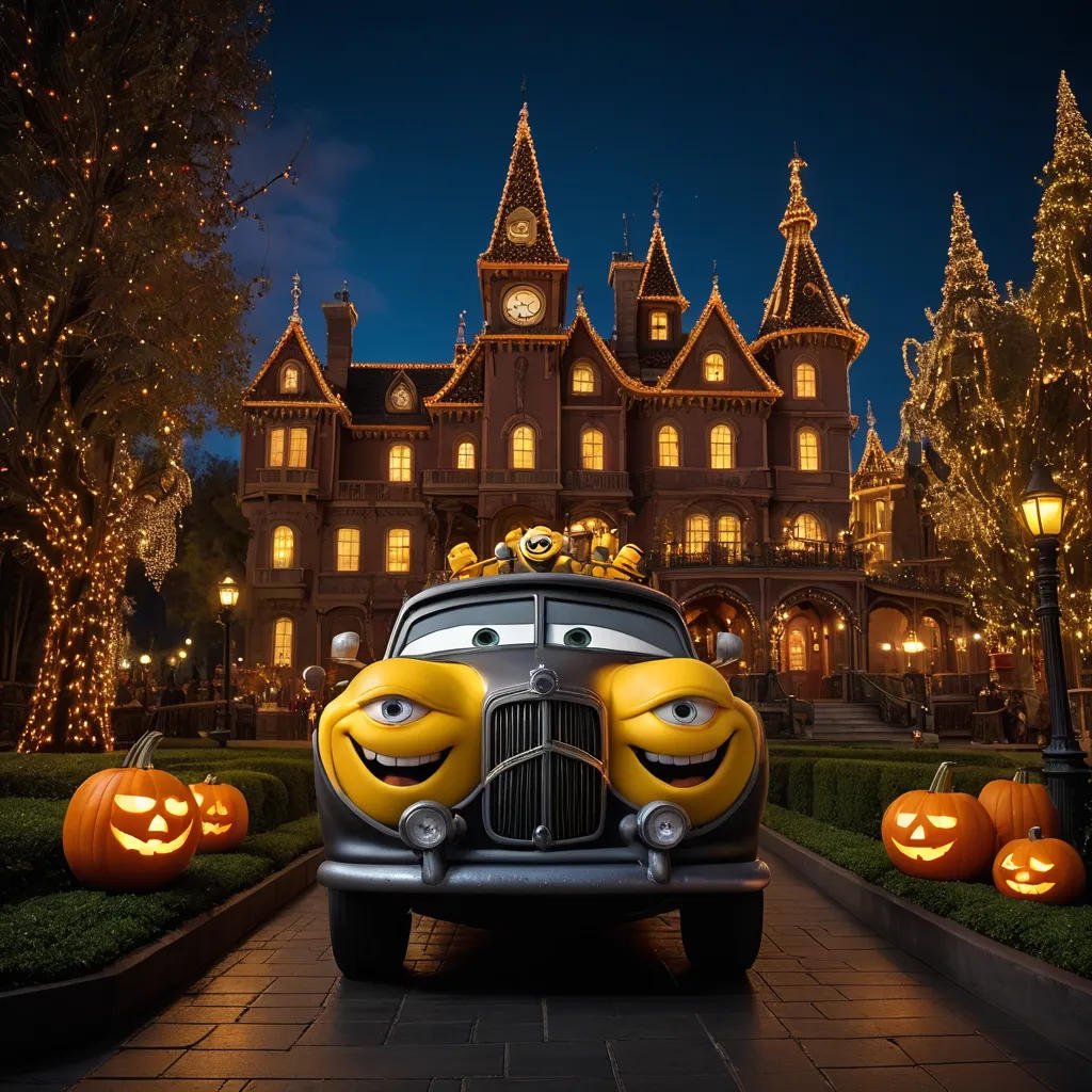 Gru and the Haunted Mansion Holiday