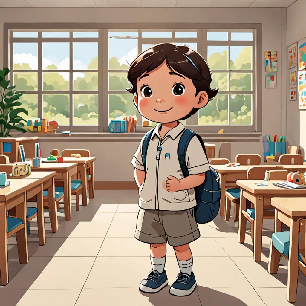 Koa's First Day of Kindergarten