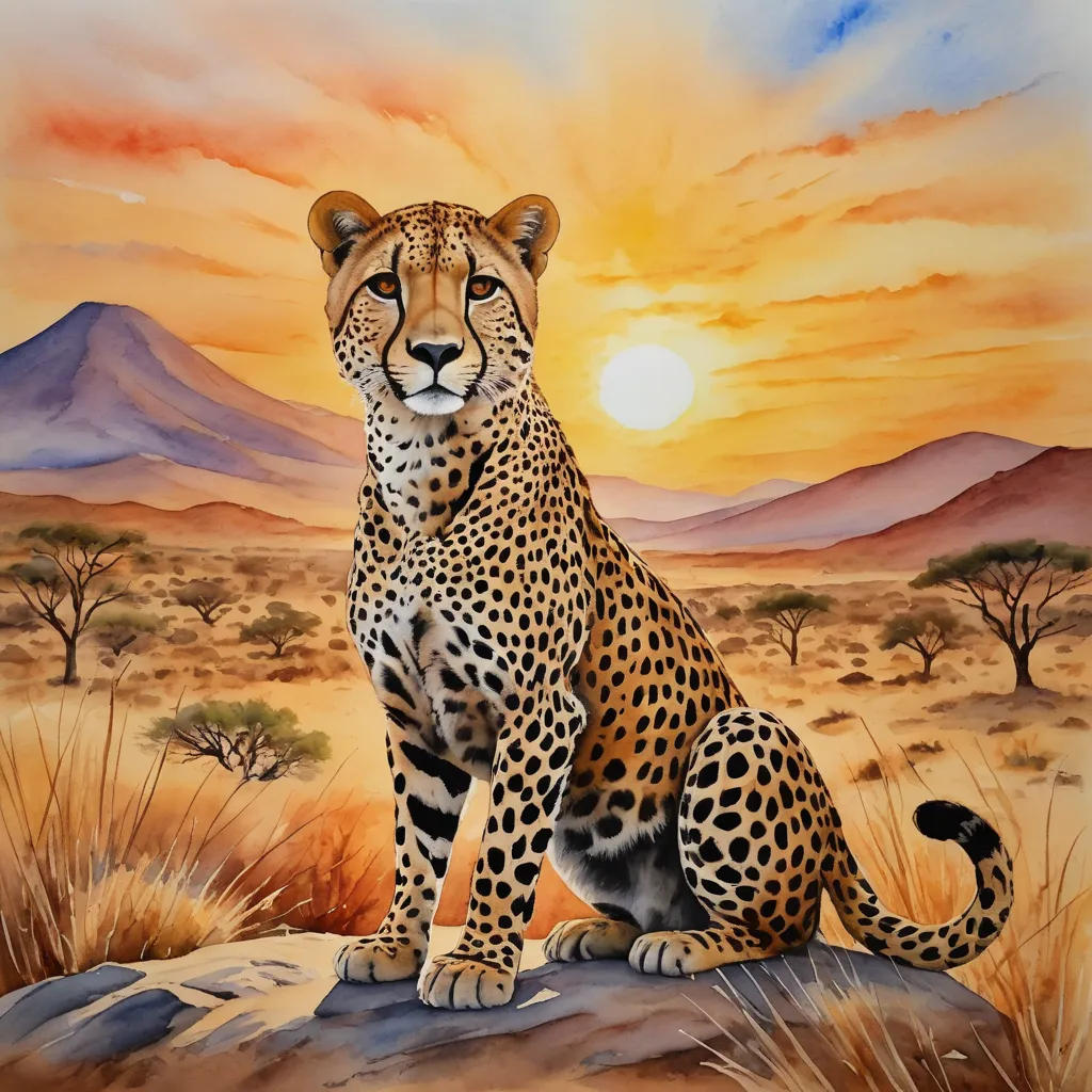 The Little Cheetah's Adventure